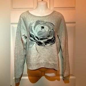 Abercrombie and Fitch Flower Design Sweater